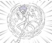 Coloriage Rascal de Force Scintillante