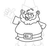 Coloriage Gnome &agrave; compl&eacute;ter