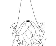 Coloriage Gnome barbu