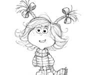 Coloriage Cindy Lou mignonne