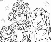 Coloriage Film de Max avec Cindy Lou &agrave; colorier