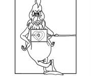 Coloriage Grinch a un bon c&oelig;ur