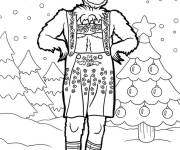 Coloriage Grinch d&eacute;taill&eacute; pour adulte