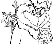 Coloriage Grinch et et son ami et le plan m&eacute;chant