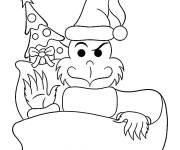 Coloriage Grinch pour noel facile