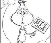 Coloriage Le Grincheux gentil