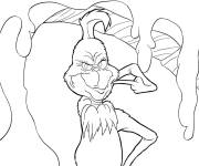 Coloriage Le mauvais Grinch