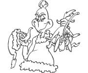 Coloriage Le mauvais Grinch &agrave; colorier