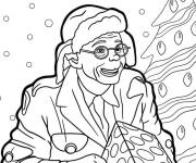 Coloriage Lou Lou Who de Grinch