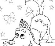 Coloriage Max de Grinch remuant