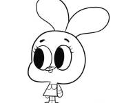 Coloriage Anais Watterson de Gumball
