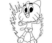Coloriage B&eacute;b&eacute; Nicole de Gumball