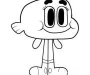 Coloriage Darwin simple