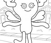 Coloriage Penny Fitzgerald de Gumball
