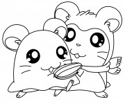 Coloriage et dessins gratuit Hamtaro à imprimer gratuit à imprimer