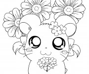 Coloriage et dessins gratuit Hamtaro Bijou à imprimer