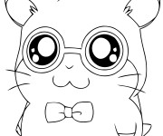 Coloriage et dessins gratuit Hamtaro Ernest à imprimer