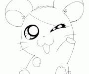 Coloriage Hamtaro gratuit à colorier