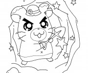 Coloriage Hamtaro Hamrial gratuit