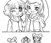 Coloriage Hamtaro Laura