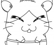 Coloriage Hamtaro Topla