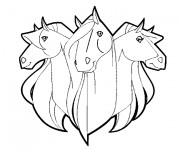 Coloriage Horseland 32