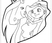 Coloriage Horseland 36