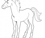 Coloriage Horseland à imprimer