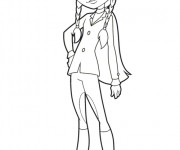 Coloriage Horseland Chloé