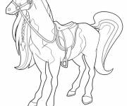 Coloriage et dessins gratuit Horseland et Pepper à imprimer