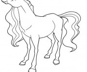 Coloriage et dessins gratuit Horseland Sarah à imprimer