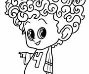 Coloriage Denis le fils de Jonathan Kawaii