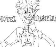 Coloriage En ligne H&ocirc;tel Transylvanie