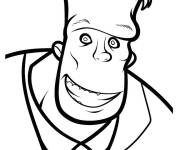Coloriage Frank personnage H&ocirc;tel Transylvanie