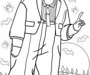 Coloriage Portrait de Frank