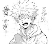 Coloriage Chasseur Killua Zoldyck rigolo