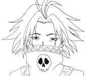 Coloriage Feitan Portor Hunter x Hunter