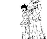 Coloriage et dessins gratuit Hunter x Hunter les garçons à imprimer