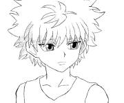 Coloriage Killua Zoldyck