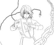 Coloriage Kurapika Hunter anime