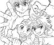 Coloriage Personnages Hunter x Hunter