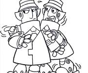 Coloriage Coloriez Inspecteur Gadget