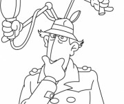 Coloriage et dessins gratuit Inspecteur Gadget en ligne à imprimer