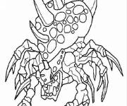 Coloriage Invizimals crabe