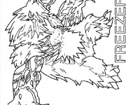 Coloriage Invizimals Freeze Fur Dragon