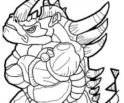 Coloriage Invizimals Roar Hide