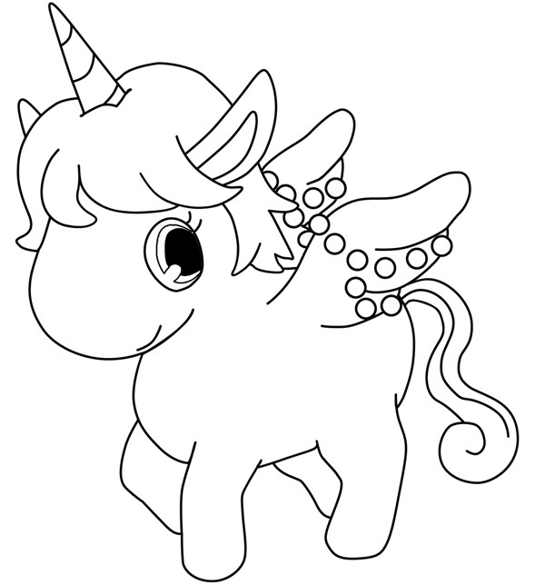 Coloriage Gratuit A Imprimer Licorne