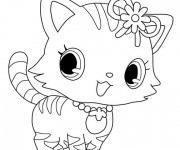 Coloriage et dessins gratuit Jewelpet 18 à imprimer