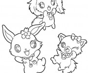 Coloriage Jewelpet 34