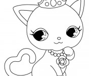 Coloriage et dessins gratuit Jewelpet 9 à imprimer